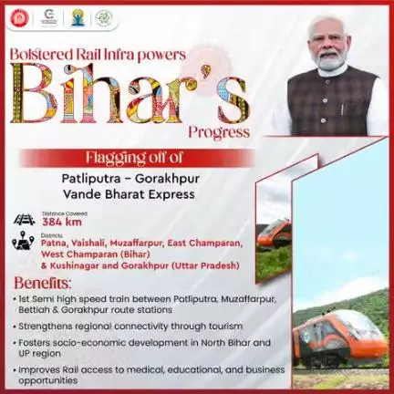 Bolstered Rail Infra powers Bihar's progress 
#RailInfra4Bihar