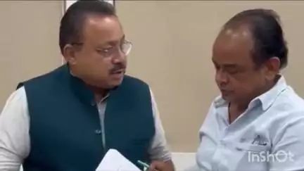 गढ़वा: भवनापुर विधायक ने स्वास्थ्य मंत्री से मिलकर नगर ऊँटारी में 100 बेड के अस्पताल की मांग की