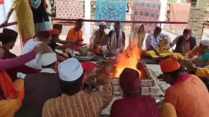 कांडा: भद्रकाली मंदिर में सात दिवसीय श्रीमद भागवत कथा का हवन यज्ञ और भंडारे के साथ हुआ समापन, आयोजकों ने जताया सभी का आभार