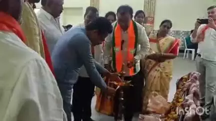 भिवापूर: विशाल सभागृह येथे भारतीय जनता पार्टीचा कार्यकारीनी आणि पदग्रहन सोहळा संपन्न