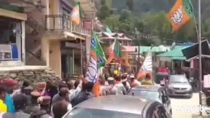 ननखड़ी: तकलेज में वर्तमान सरकार की नाकामियों के विरोध में भाजपा ने निकाली रोष रैली, नायब तहसीलदार को सौंपा ज्ञापन