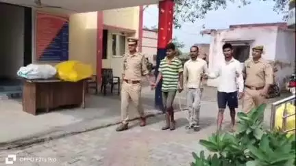 शाहजहांपुर: मदनापुर पुलिस ने मोहम्मदपुर हरा पुलिया के पास से 3 चोरों को मोटरसाइकिल चोरी के पार्ट्स के साथ गिरफ्तार कर जेल भेजा