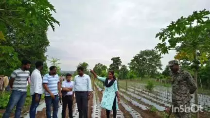 दरभा: कलेक्टर ने दरभा विकासखंड का दौरा किया, तीरथगढ़ एवं मंगनार में ग्रामीण विकास कार्यों का लिया जायज़ा