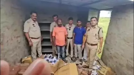जांजगीर: ग्राम मुनुंद खार में स्थित गोदाम से 1680 नग नशीली टैबलेट बरामद, आरोपी हुआ गिरफ्तार