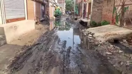 शाहबाद: पावर पावर हाउस से दलित बस्ती की ओर जाने वाले मार्ग पर हुआ जल भराव, निकलना मुश्किल #jansamasya