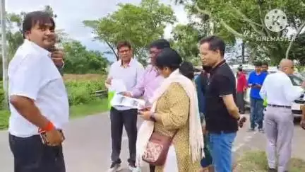 বিষ্ণুপুর: গত কয়েক দিনের বৃষ্টিতে বিষ্ণুপুর মহকুমা এলাকেও ব্যাপক ক্ষয়ক্ষতি হয়েছে, পরিদর্শনে রাজ্যের সচিব সহ অন্যান্যরা