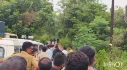 गोंदिया: अखेर त्या वाघाला वनविभागाच्या रॅपिड रेस्क्यू टीमने केले जेरबंद वाघ किरकोळ जखमी साखरीटोला पानगाव येथील प्रकार