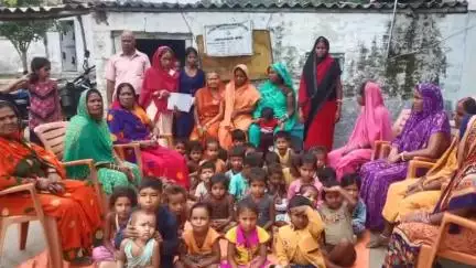 केसरिया: केसरिया प्रखण्ड क्षेत्र अंतर्गत स्थित आंगनबाड़ी केंद्रों का शुक्रवार को किया गया सामाजिक अंकेक्षण