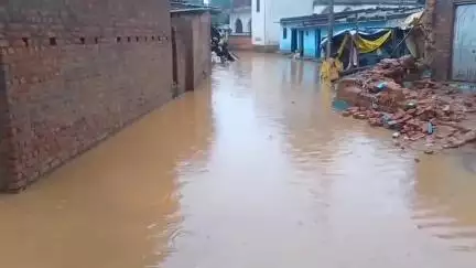 कैरो: कैरों में सड़कों पर भरा पानीरास्ते बने नाला ग्रामीणों ने खुद बना नाली फिर भी जलजमाव से जूझ रहा पूरा इलाक #jansamasya