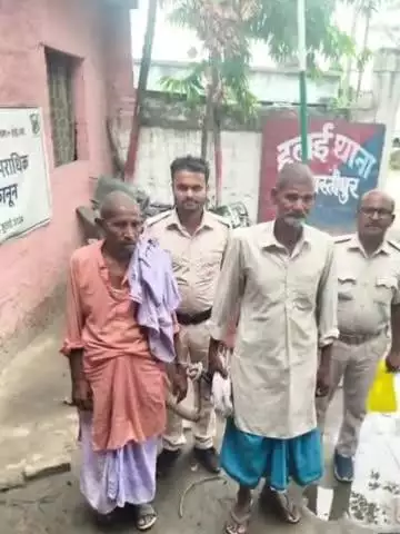 मोरवा: हलई थाना पुलिस ने दरवा पंचायत से दो वारंटी को गिरफ्तार कर जेल भेजा, थानाध्यक्ष राहुल कुमार ने दी जानकारी
