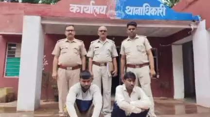 राजाखेड़ा: राजाखेड़ा की दिहोली थाना पुलिस ने अवैध हथियारों के खिलाफ की बड़ी कार्रवाई, दो व्यक्ति अवैध हथियार के साथ गिरफ्तार