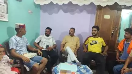 भराड़ी: देवभूमि क्षत्रिय संगठन सवर्ण मोर्चा के प्रदेशाध्यक्ष रूमित सिंह ठाकुर ने घुमारवीं विधानसभा का किया एक दिवसीय दौरा