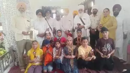 ਰੂਪਨਗਰ: ਮਾਤਾ ਗੁਜਰੀ ਜੀ ਵੈਲਫੇਅਰ ਸੋਸਾਇਟੀ ਅਨੰਦਪੁਰ ਸਾਹਿਬ ਵਲੋਂ ਲਗਾਇਆ ਗਿਆ 10 ਦਿਨ ਦਾ ਗੁਰਮਤਿ ਸਿਖਲਾਈ ਕੈਂਪ ਜਥੇਦਾਰ ਗੜਗੱਜ ਪਹੁੰਚੇ