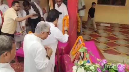 त्योंथर: सेंगरवार में किसान, मजदूर, व्यापारी सम्मान सम्मेलन आयोजित, त्यौंथर विधायक सिद्धार्थ तिवारी रहे मुख्य अतिथि
