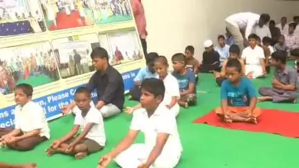 నిజామాబాద్ సౌత్: స్నేహ సొసైటీలో అంతర్జాతీయ యోగా దినోత్సవ వేడుకలు, యోగాసనాలు వేసిన మానసిక దివ్యాంగులు