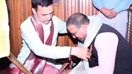 जोशियाड़ा: प्रशांत कुमार आर्या ने जनपद के 25वें जिलाधिकारी के रूप में ग्रहण किया पदभार