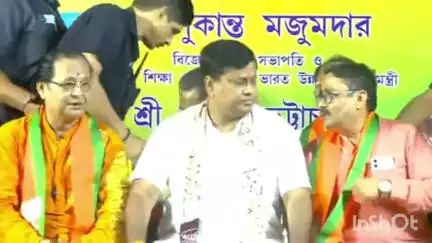 রাজারহাট: আমি কি অভিষেক বন্দ্যোপাধ্যায়ের বাড়িতে গায়ে বোম বেঁধে নিয়ে ঢুকে যাব? : বাগুইআটিতে মন্তব্য সুকান্ত মজুমদারের