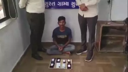 બારડોલી: ઇટાળવા ગામે થયેલ ઘરફોડ ચોરીનો ગુનો ડીટેક્ટ કરી ₹. 98 હજારથી વધુના મુદ્દામાલ સાથે એકને પલસાણાથી ઝડપી લીધો