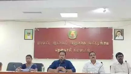 சங்கரன்கோயில்: மாணவர்களுக்கான குறை தீர்ப்பு நாள் கூட்டம் மாவட்ட ஆட்சியர் தலைமையில் நடைபெற்றது ஏராளமான மாணவ மாணவிகள் பங்கேற்பு.