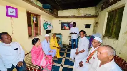 भोकरदन: शेलुद येथे माजी केंद्रीय रेल्वे राज्यमंत्री रावसाहेब पाटील दानवे यांनी दिली भेट ,साधला गावकऱ्यांशी संवाद