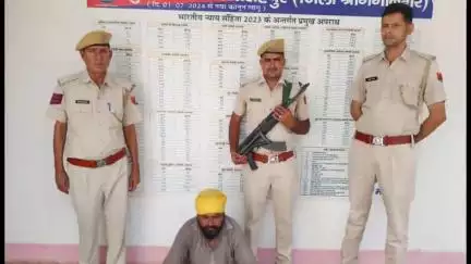 पदमपुर: गजसिंहपुर पुलिस ने 4 किलो 200 ग्राम डोडा पोस्त के साथ एक आरोपी को किया गिरफ्तार