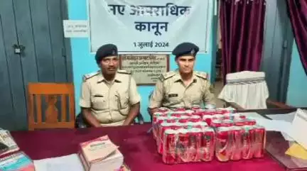 कदवा: बिशनपुर रेलवे हाल्ट के पास पुलिस ने 36 बोतल विदेशी शराब बरामद की, तस्कर की तलाश जारी