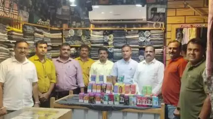 नागपूर शहर: जरीपटका हद्दीतील नॉन्सेस क्लोथिंग शॉपमध्ये प्रतिबंधित ई सिगरेटची विक्री करणाऱ्यास अटक; एक लाख 87 हजाराचा मुद्देमाल जप्त