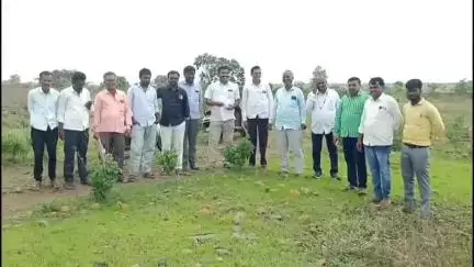 ಹುಲಸೂರ: ಪಟ್ಟಣ ಹೊರವಲಯದಲ್ಲಿ ಕ್ರೀಡಾಂಗಣ ನಿರ್ಮಾಣಕ್ಕೆ ತಹಶೀಲ್ದಾರ್ ನೇತೃತ್ವದಲ್ಲಿ ಸ್ಥಳ ಪರಿಶೀಲನೆ