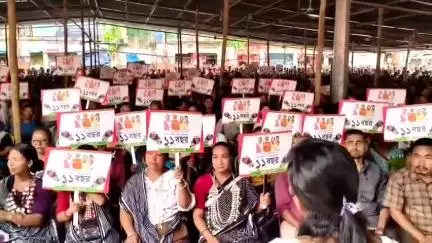 শান্তিরবাজার: প্রধানমন্ত্রীত্বের 11 বছর পূর্তি উপলক্ষ্যে 20 জুন বিকেলে শান্তির বাজারে অনুষ্ঠিত হল প্রকাশ্য জনসভা, উপস্থিত মুখ্যমন্ত্রী