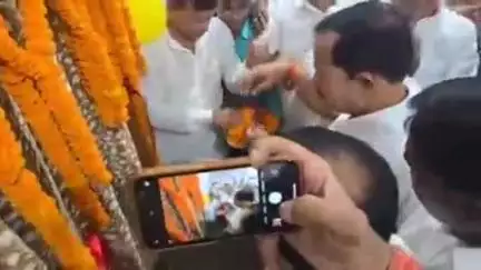 हाजीपुर: प्रखंड कार्यालय में 20 सूत्री कार्यालय का किया गया उद्घाटन