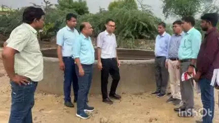 दौसा: जिला कलेक्टर ने योग दिवस की तैयारियों को लेकर गेटोलाव धाम का किया निरीक्षण, लिया जायजा
