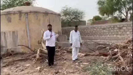 पोकरण: लाठी गांव के दर्जियों के मोहल्ले में बनी पानी की टंकी सूखने से नहीं मिल रहा पानी ग्रामीणों ने जताया रोष #jansamasya