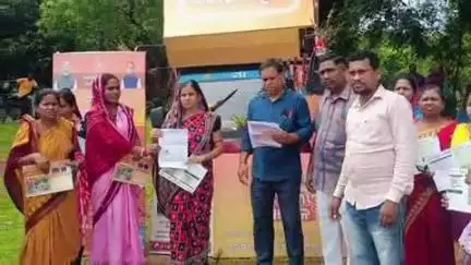 ଘସିପୁରା: ଗଁପୁର ଓ  ଅଳତୀ ପଞ୍ଚାୟତରେ ବିକାଶ ବାହାନ ରଥ ସ୍ୱାଗତ