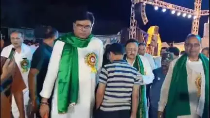 नागौद: नागौद मोड़ उंचेहरा में म.प्र.राज्य के पूर्व विधान सभा उपाध्यक्ष डॉक्टर राजेन्द्र कुमार सिंह का हुआ स्वागत