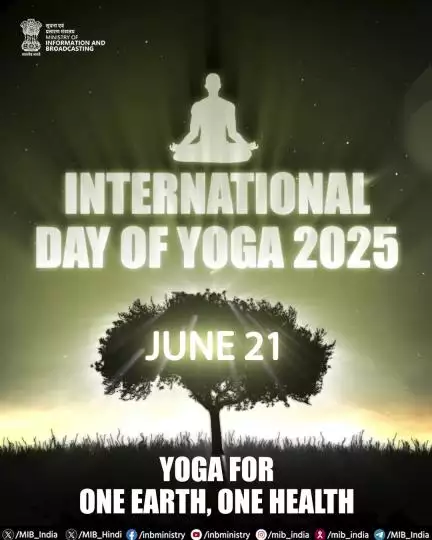 On International Day Of Yoga 2025, let’s join millions to celebrate the spirit of 'Yoga for One Earth, One Health'.