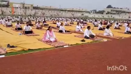 મોડાસા: પોલીસ હેડ ક્વાટર ખાતે આંતરરાષ્ટ્રીય યોગ દિવસની ઉજવણી