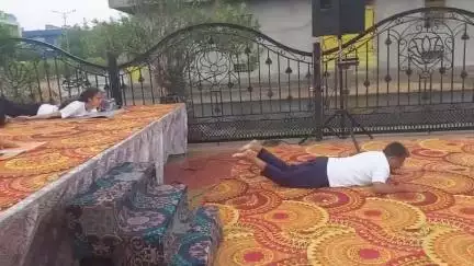 सुमेरपुर: 11वां अंतर्राष्ट्रीय योग दिवस जवाईबांध व सुमेरपुर के शिनप तालाब पर आयोजित, ग्रामीणों और शहरवासियों ने बढ़-चढ़कर लिया भाग