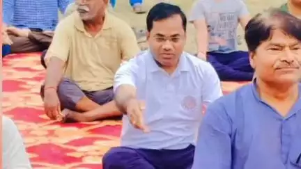 समस्तीपुर: पटेल मैदान में अंतर्राष्ट्रीय योग दिवस पर जिला प्रशासन द्वारा कार्यक्रम आयोजित