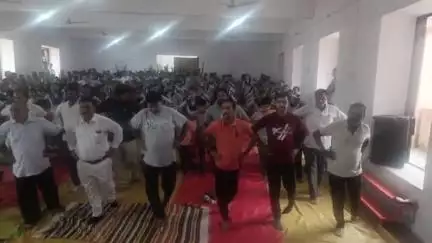 તળાજા: વિશ્વ યોગ દિવસની ઉજવણી કરવામાં આવી