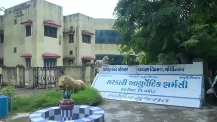 નાંદોદ: આંતરરાષ્ટ્રીય યોગ દિવસ નિમિત્તે સરકારી આયુર્વેદ ફાર્મસી, રાજપીપલામાં ઉજવણી કરાઈ.#યોગદિવસ
