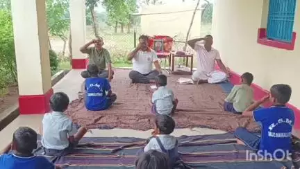 मनिका: अंतर्राष्ट्रीय योग दिवस पर मनिका के रामसुंदर सिंह मेमोरियल विद्यालय में हुआ योग