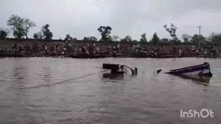 गुना नगर: बड़ा हादसा: कोहन और बरसाती नदी में चार लोग बहे, एक का शव मिला, तलाश जारी