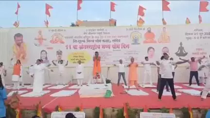 नांदेड: शहरातील भक्ती लाॅन्स मंगल कार्यालय येथे आंतरराष्ट्रीय योगा दिवस संपन्न : राज्यमंत्री मेघना साकोरे-बोर्डीकर यांची माहिती