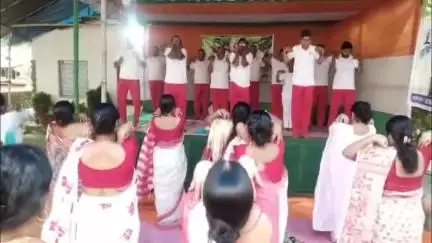 ডোমজুড়: হাওড়া আন্দুলে পালিত হল আন্তর্জাতিক যোগ দিবস