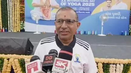 આણંદ શહેર: સાંગોળપુરા ખાતેથી યોગ દિવસને લઈને મુખ્ય નાયબ દંડકે પ્રતિક્રિયા આપી