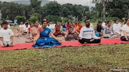 ପଟ୍ଟାଙ୍ଗୀ: ନନ୍ଦପୁର ଠାରେ ବ୍ଲକ ପ୍ରଶାସନ ତରଫରୁ ଅନ୍ତର୍ଜାତୀୟ ଯୋଗ ଦିବସ ପାଳିତ