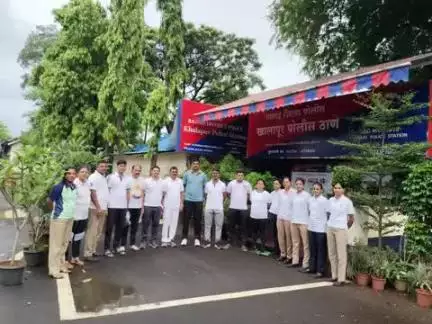 खालापूर: जागतिक योग दिनाचे औचित्य साधत खालापूर पोलीसांनी केली योगासने