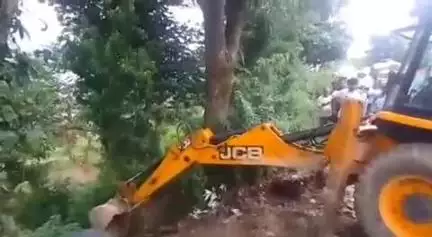 नंदप्रयाग: रडुवा काण्डई-रैसू मोटर मार्ग की कटिंग का कार्य शुरू, ग्रामीणों में खुशी की लहर
