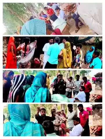 रूधौली विधानसभा क्षेत्र के सोनहा थाना अंतर्गत ग्राम - कनेथु बुजुर्ग निवासी तीन घरों में भीषण चोरी होने की सूचना मिलने पर मौके पर पहुँचकर परिवारजनों से मुलाक़ात कर घटना की जानकारी लिया एवं अधिकारियों से वार्ता कर उचित कार्यवाही के लिए आग्रह