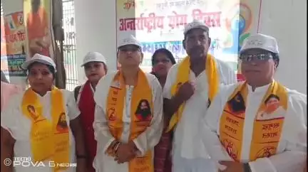 मधेपुरा: अंतर्राष्ट्रीय योग दिवस पर गौशाला परिसर में माई भारत और पतंजलि के तत्वावधान में योगाभ्यास हुआ